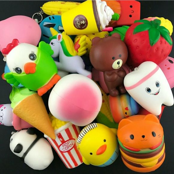 Squishy grab bag surprise 2PCS animals pets desserts 🎁🆓 Bonus gift stationary - Picture 4 of 11